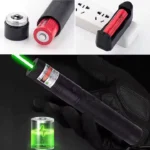 Puntero Laser Metal Recargable Verde Alto Alcance A Bordo Con Marieu