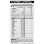 Informacion Nutricional BIGM 2KG A Bordo Con Marieu