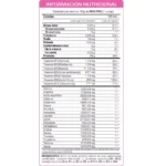 Informacion Nutricional FitFem Fem Pro Proteina A Bordo Con Marieu