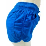 Short Dama Azul Tela Mojada A Bordo Con Marieu