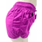 Short Dama Lila Tela Mojada A Bordo Con Marieu