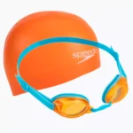 SET DE LENTE NATACIÓN SPEEDO JET JUNIOR – ORANGE/BLUE