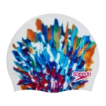 GORRO PARA NATACIÓN SPEEDO DIGITAL PRINTED WHITE/PINK – ADULTO