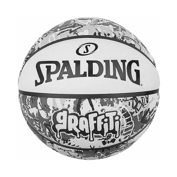 PELOTA PARA BASKET SPALDING GRAFFITI WHITE – #7