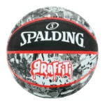 PELOTA DE BÁSKET SPALDING GRAFFITI GRIS/ROJO – #7