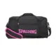 BOLSO DEPORTIVO SPALDING MEDIANO COLOR NEGRO LOGO FUCSIA SPABOLM001 1
