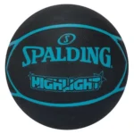 PELOTA PARA BASKET SPALDING HIGHLIGHT GOMA BLACK BLUE – #7