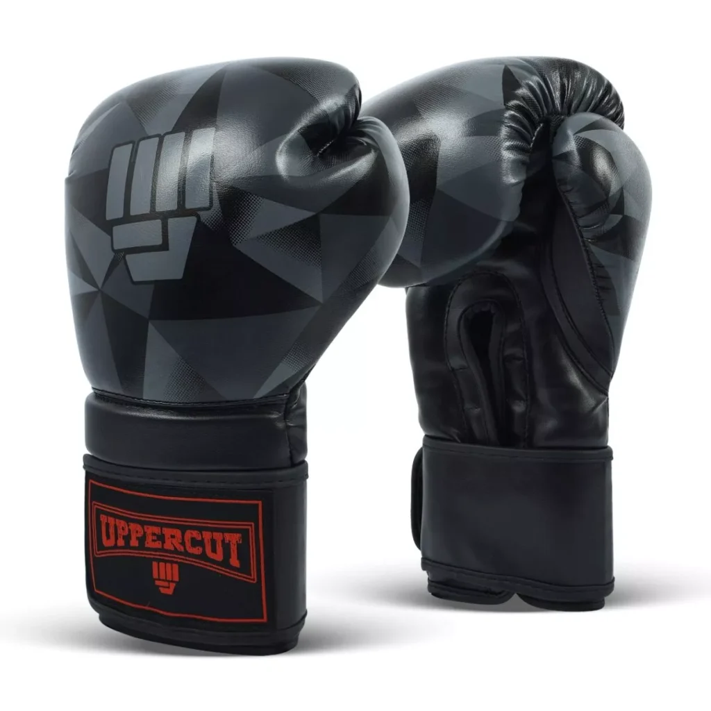 GUANTE DE BOX COMPETENCIA UPPERCUT NEGRO UPP 10 1011