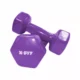 MANCUERNAS DE VINILO XFIT MORADO