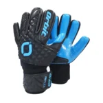 Guantes de Arquero Fútbol Pro Flex – Negro/Celeste
