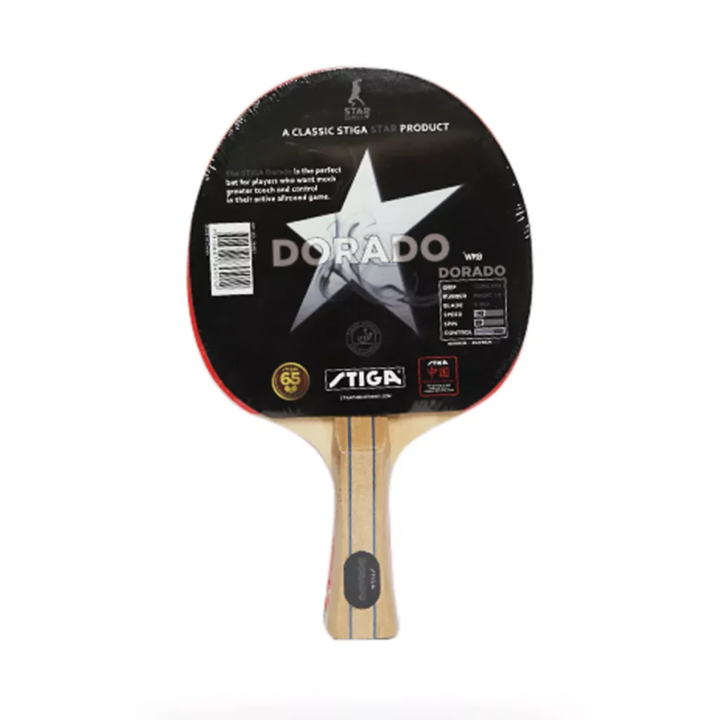 RAQUETA DE PING PONG DORADO STIGA