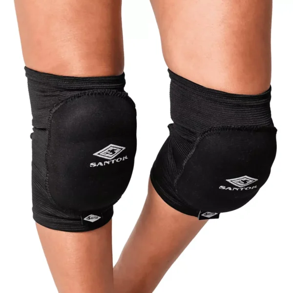 RODILLERA DE VOLEY SANTOR CON CÚPULA – NEGRO