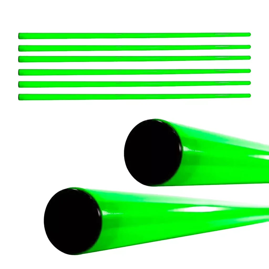 SET DE 6 VARILLA VERDE