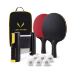SET DE PING PONG LOKI RXTON ( 2 RAQUETAS + 1 NET + 1 ESTUCHE + 6 PELOTAS)