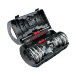 KIT 20KG PESAS CROMADAS CON ADAPTADOR