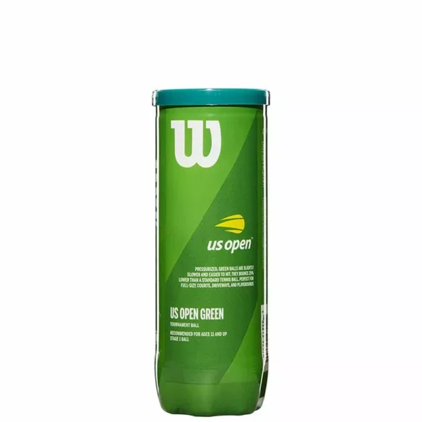PELOTA PUNTO VERDE X3 – US OPEN GREEN TOURNAMENT WILSON