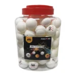 PELOTAS PING PONG KING X60 UNID – TRES ESTRELLAS