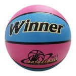 PELOTA DE BÁSKET WINNER GOMA CELESTE/FUCSIA – TALLA 5