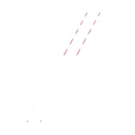 ANTENAS PARA NET DE VOLEY PVC C/FUNDAS