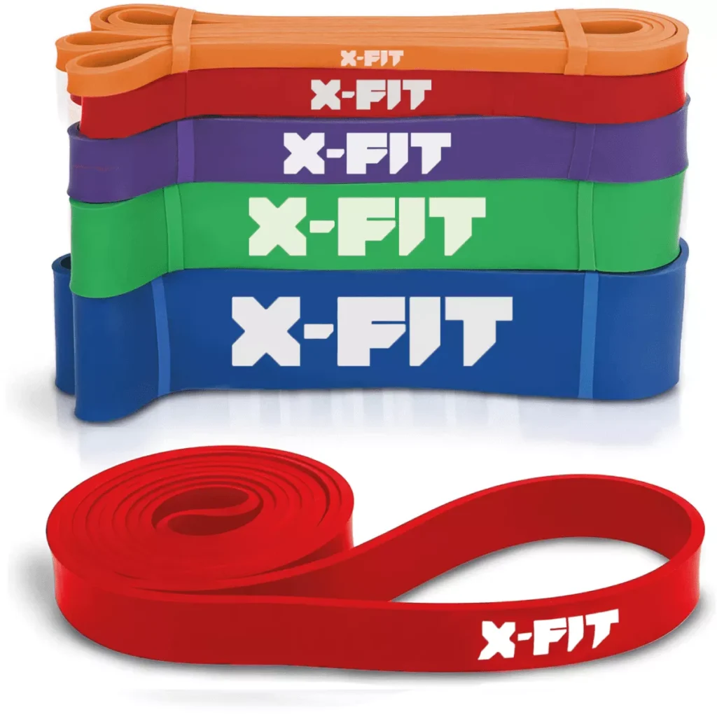 banda resistencia rojo xfit mideporte