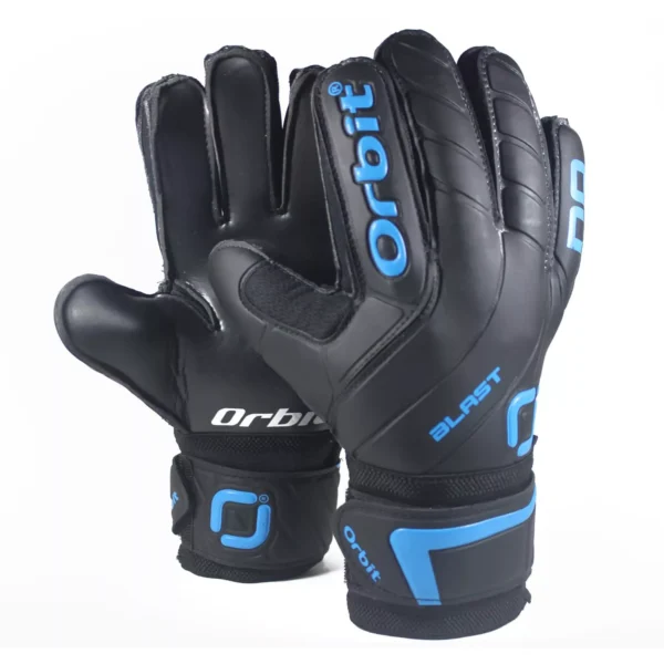 GUANTES DE ARQUERO FÚTBOL BLAST – NEGRO/AZUL