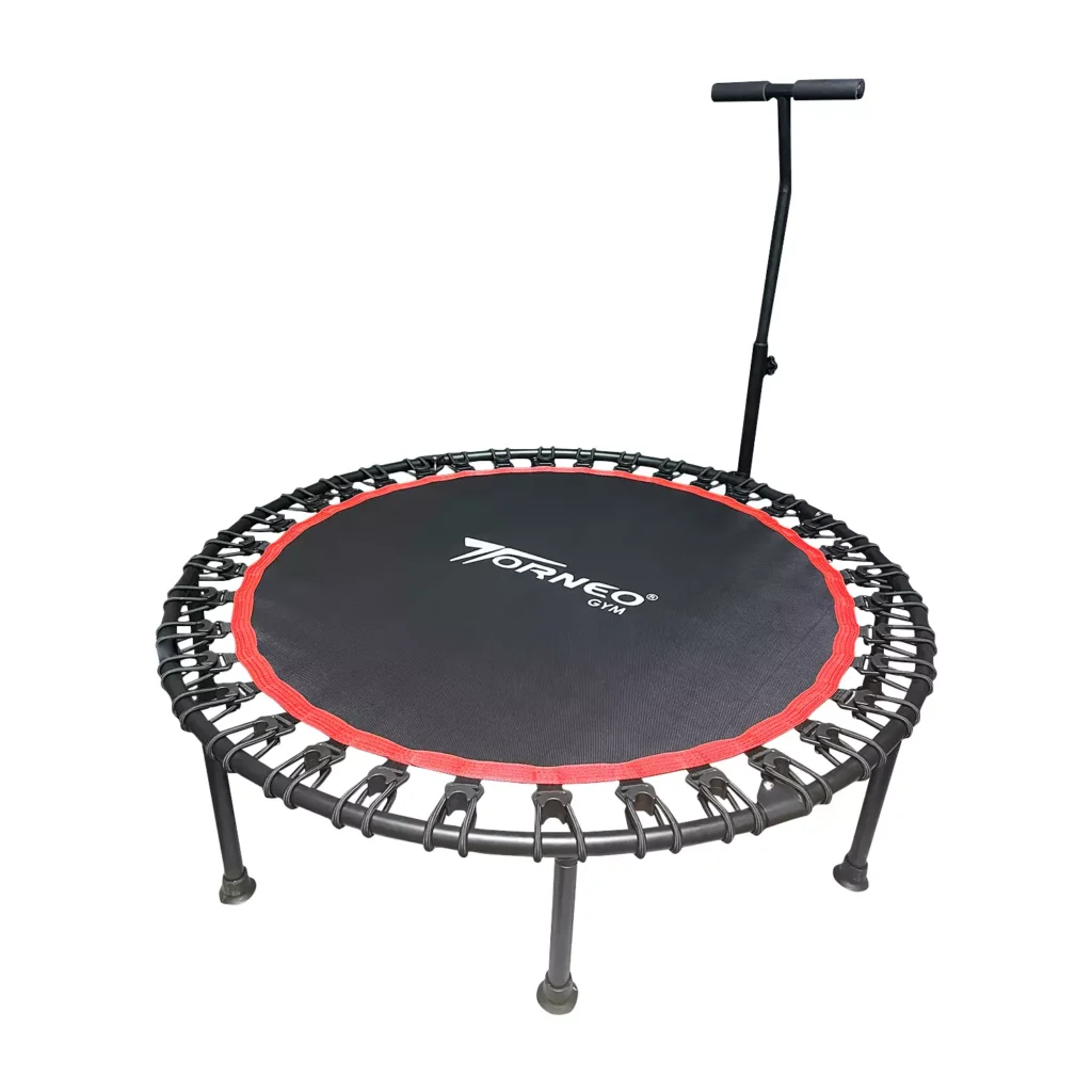mini trampolin plegable con barra torneo 1 20m TPS120S 1