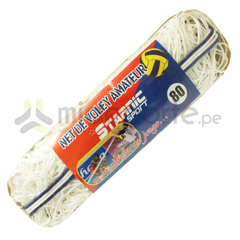 net de voley amateur blanco 80 MDP