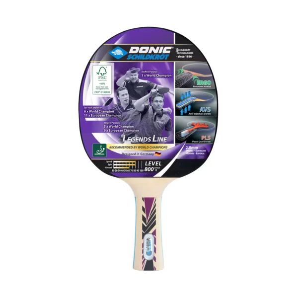PALETA DE PING PONG DONIC TOP TEAM 800