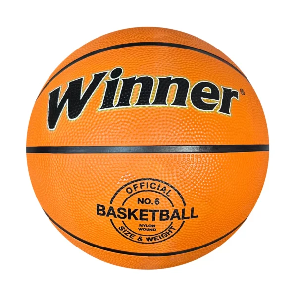 PELOTA DE BASQUET WINNER NARANJA TALLA #6