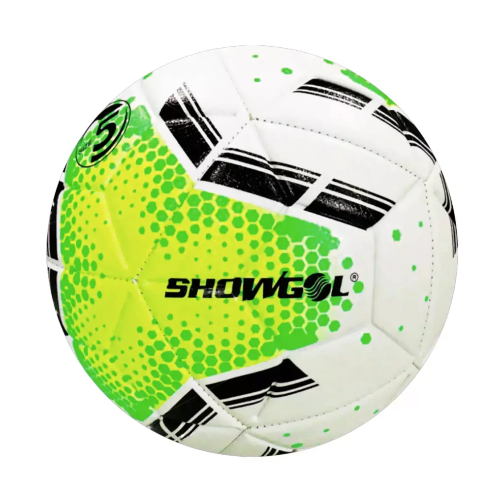 pelota de futbol showgol cuero pvc foam SHO 600G 5 VE 1