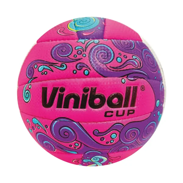 PELOTA PARA VOLEY VINIBALL CUERO COSIDO GRAFITTI #5