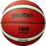 PELOTA DE BÁSKET MOLTEN PROFESIONAL FIBA CUERO BG4500 – #7