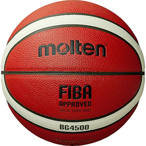 PELOTA DE BÁSKET MOLTEN PROFESIONAL FIBA CUERO BG4500 – #7