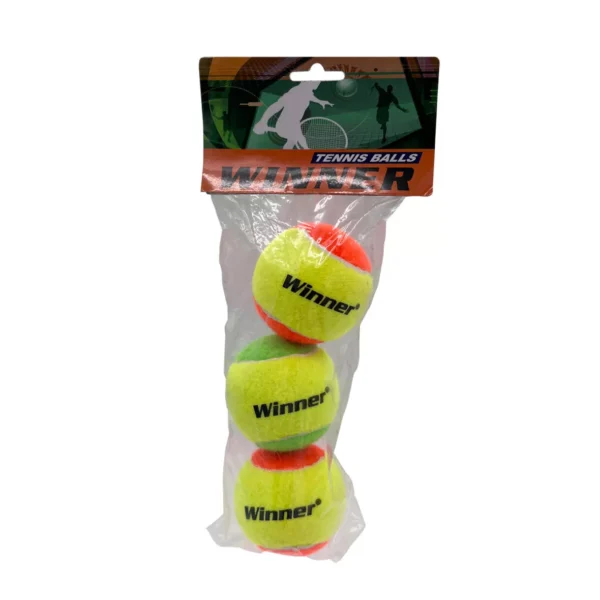 PELOTA DE TENIS WINNER – X3 UNID