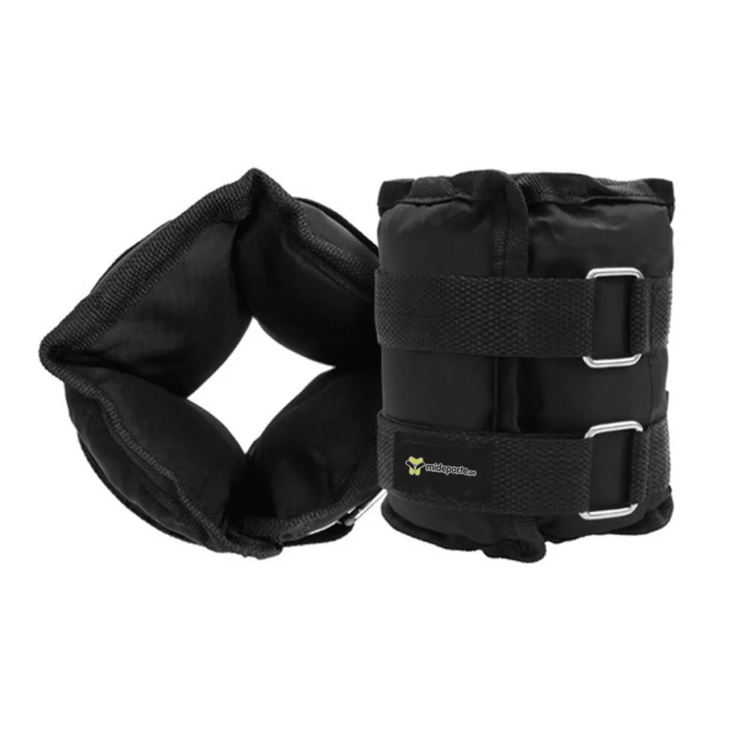 tobilleras peso negro nacional mideporte